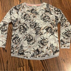 OVLA Sweater - Size M Gray and brown